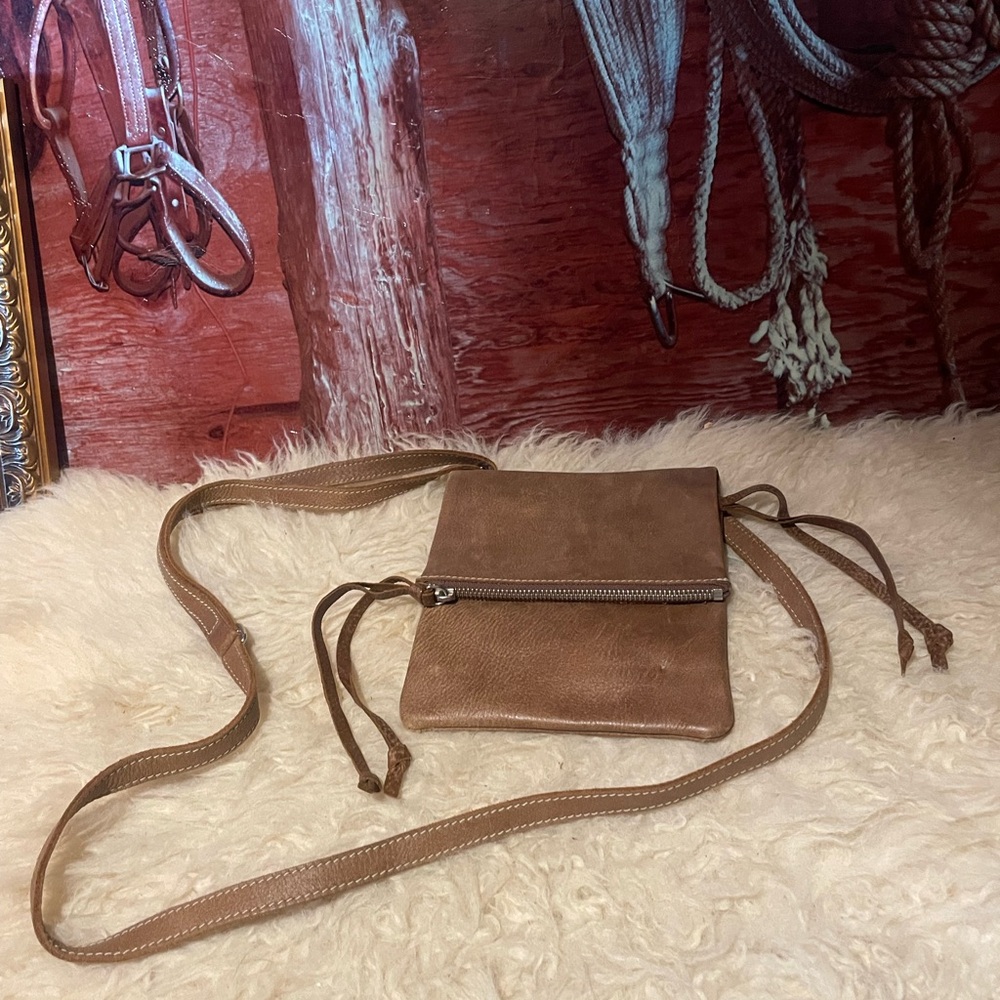 Roots Tribe leather bag